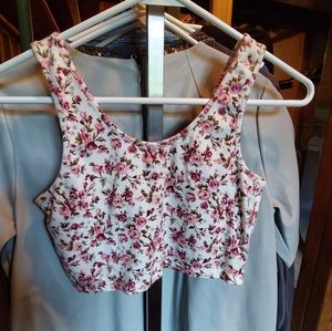 Flower print top